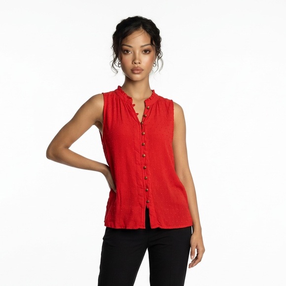 Maeve Tops - Maeve Anthropologie Women’s Top Blouse Red Size Small. LTOP 796